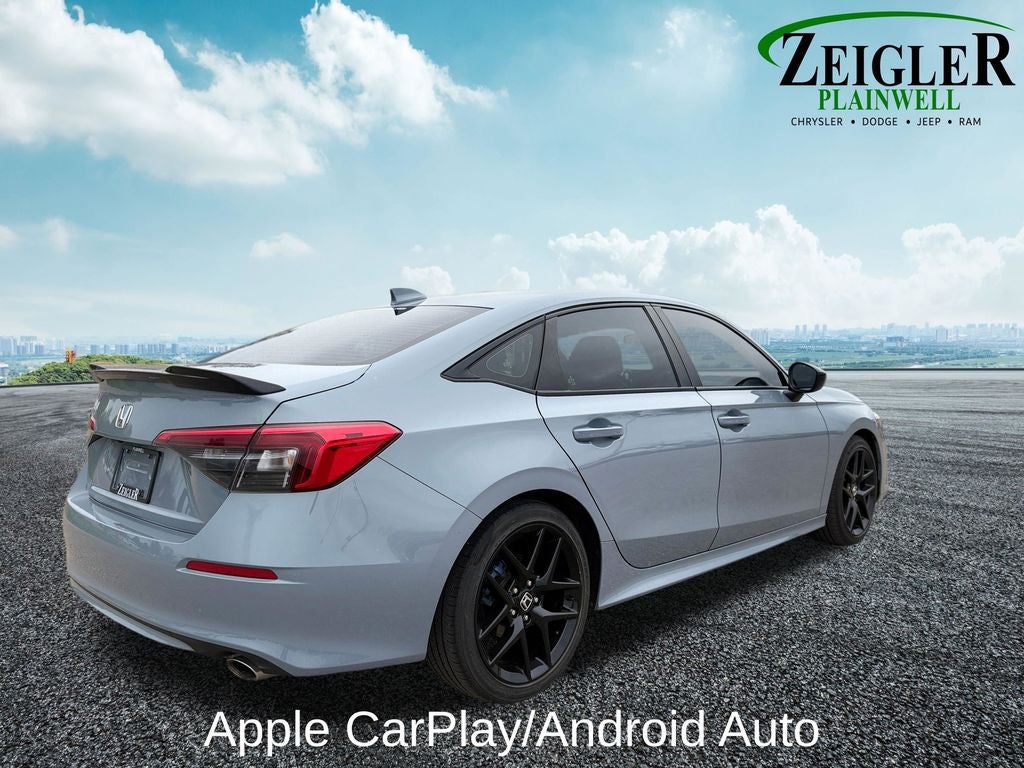 2023 Honda Civic Sport Radio: 180-Watt Audio System w/8 Speakers
