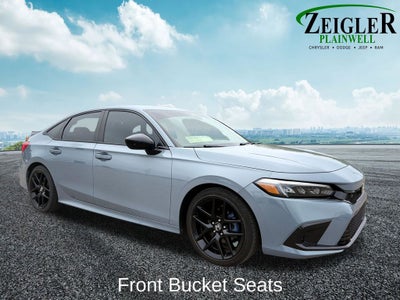 2023 Honda Civic Sport Radio: 180-Watt Audio System w/8 Speakers