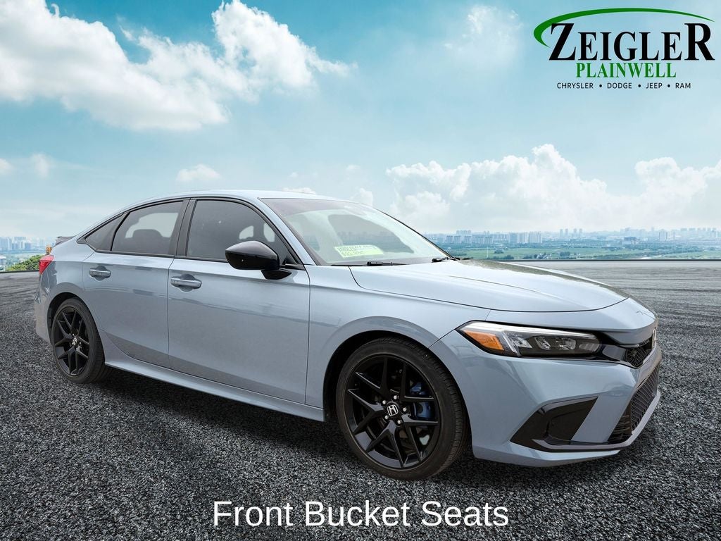 2023 Honda Civic Sport Radio: 180-Watt Audio System w/8 Speakers
