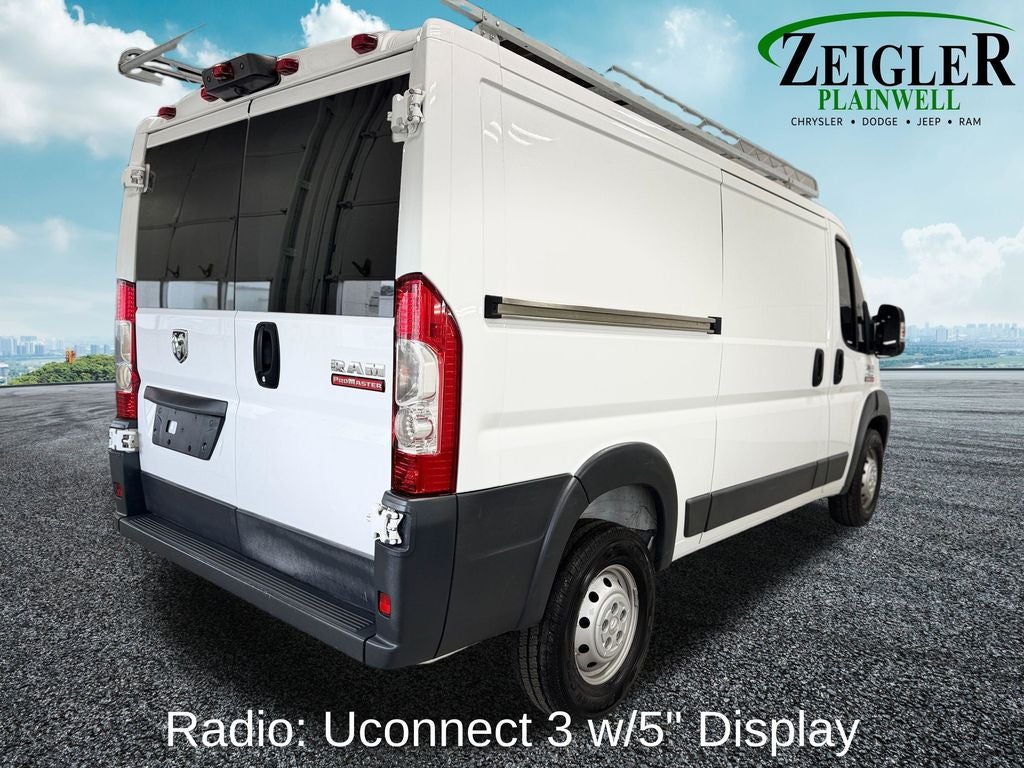 2018 RAM ProMaster 1500 Low Roof Radio: Uconnect 3 w/5" Display