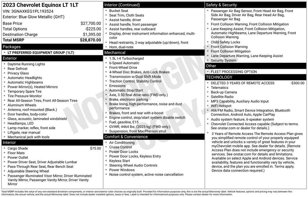 2023 Chevrolet Equinox LT
