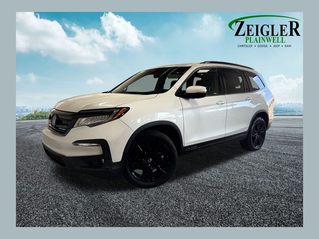 2021 Honda Pilot Black Edition Navigation system: Honda Satellite-Linked Navigati