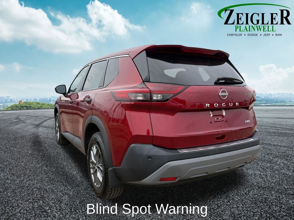 2022 Nissan Rogue S Blind Spot Warning