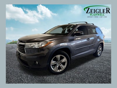 2016 Toyota Highlander Limited Navigation System