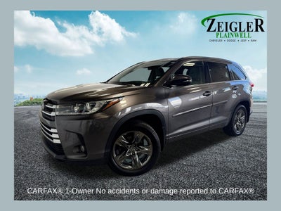 2017 Toyota Highlander Limited Platinum