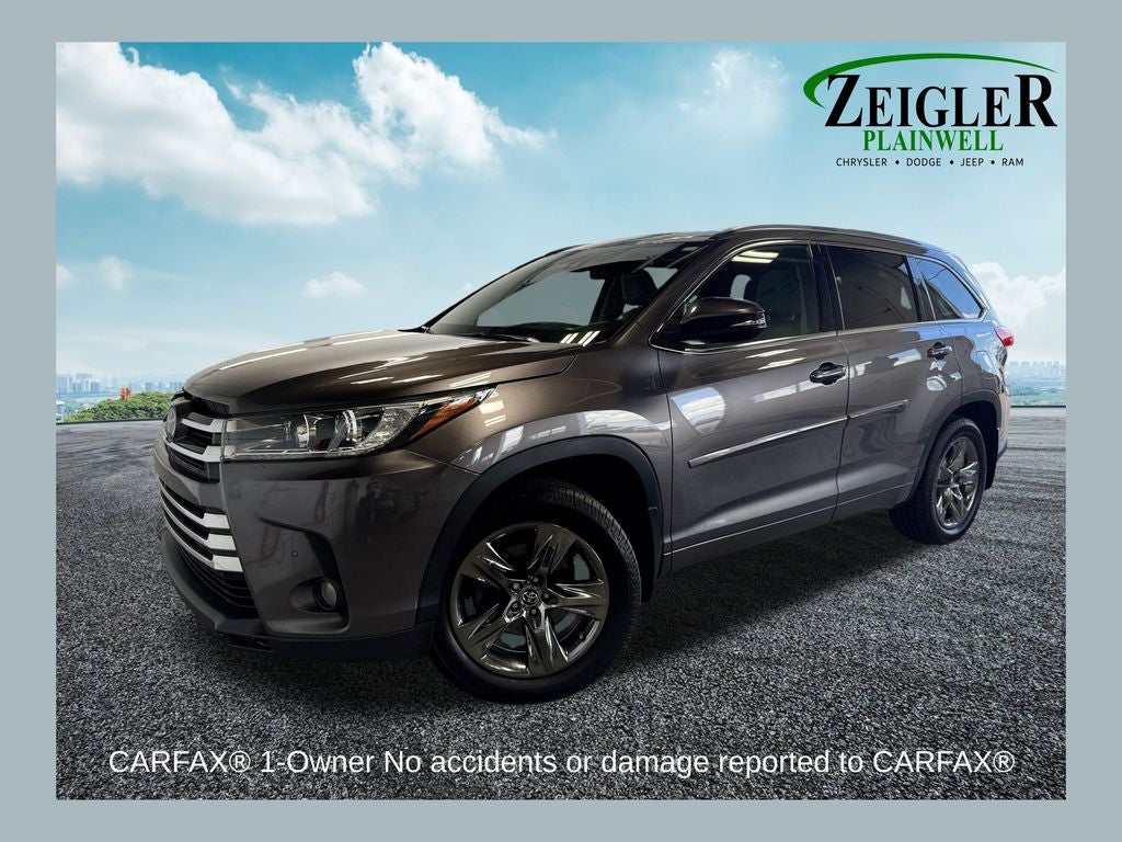 2017 Toyota Highlander Limited Platinum