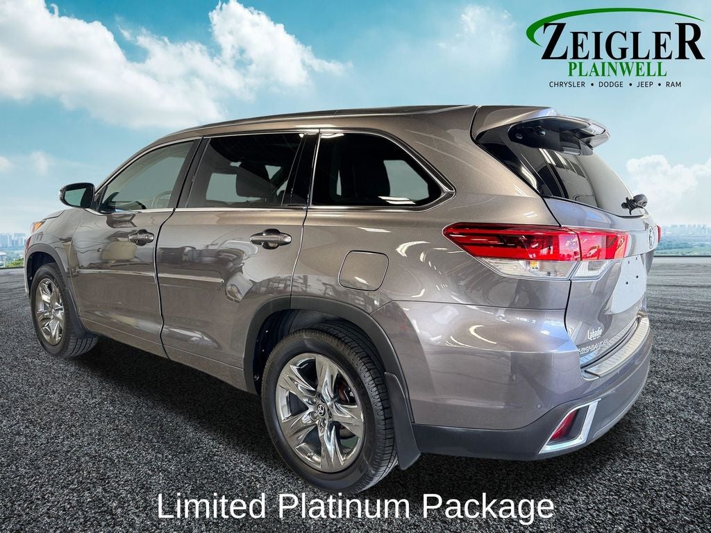 2017 Toyota Highlander Limited Platinum