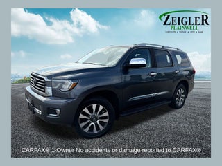 2020 Toyota Sequoia Limited Power moonroof