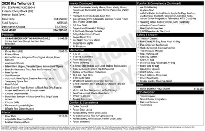 2020 Kia Telluride S