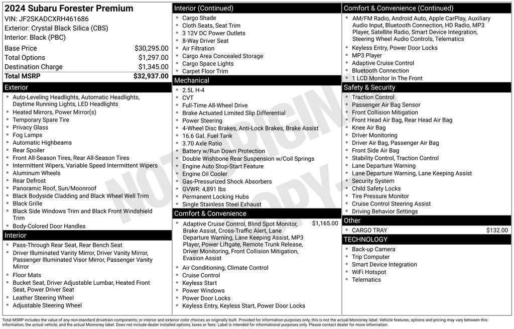 2024 Subaru Forester Premium