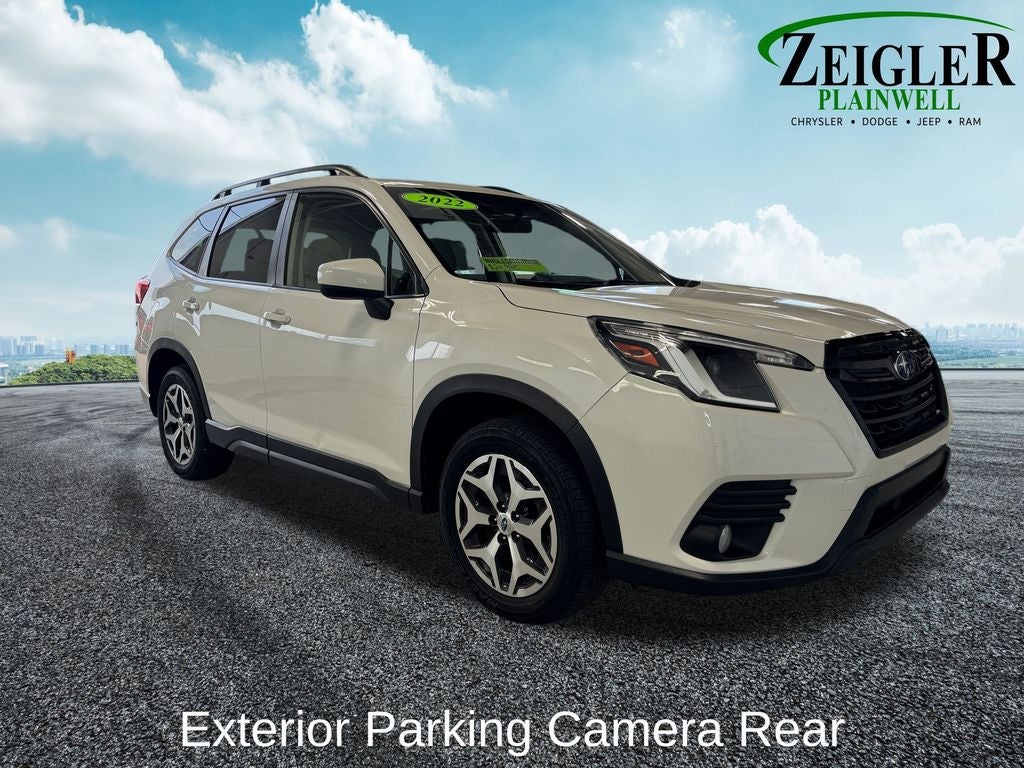 2022 Subaru Forester Premium Blind Spot Detection w/RCTA & Power Rear Gate