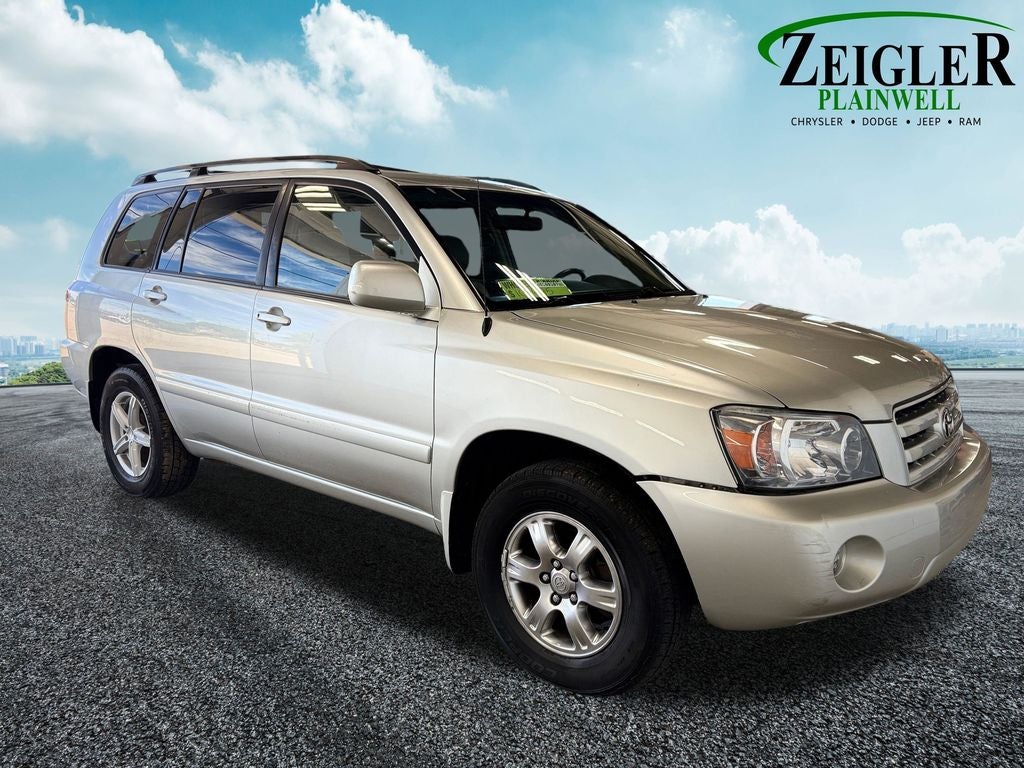 2006 Toyota Highlander V6 Sunroof