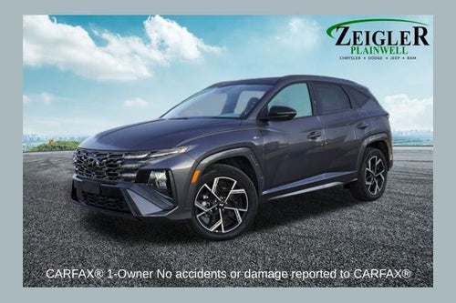 2025 Hyundai Tucson Hybrid N Line Navigation System & Power moonroof