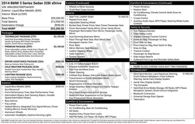 2014 BMW 3 Series 328i xDrive