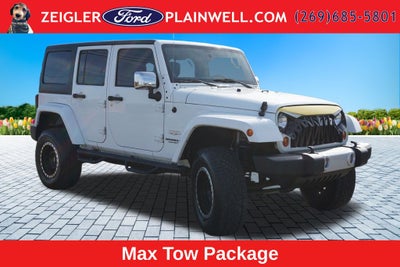 2012 Jeep Wrangler Unlimited Sahara V6 HARD TOP MAX TOW NAV READY