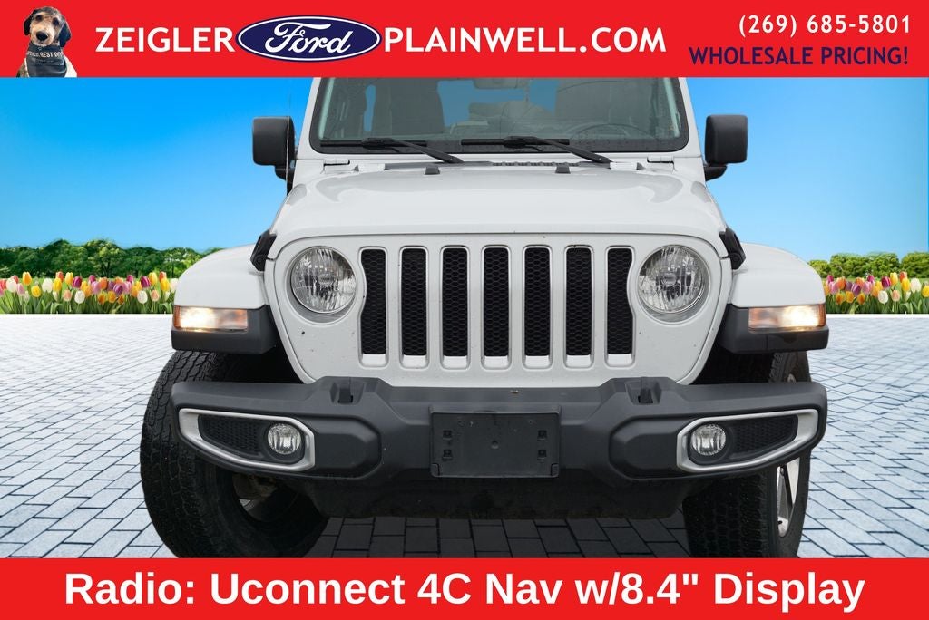 2020 Jeep Wrangler Unlimited Sahara V6 Heated Leather Navigation Rear Camera Hard Top
