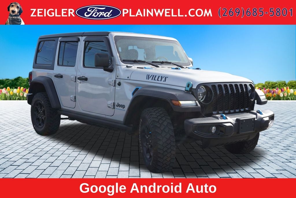 2023 Jeep Wrangler Willys 4xe Hybrid Navigation Rear Camera Hard Top Convienienc