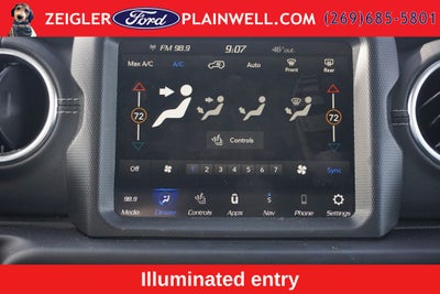 2022 Jeep Wrangler Unlimited Sahara 4xe Cold Weather Pkg 3 Piece Hard Top