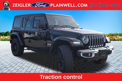 2022 Jeep Wrangler Unlimited Sahara 4xe Cold Weather Pkg 3 Piece Hard Top
