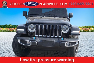 2022 Jeep Wrangler Unlimited Sahara 4xe Cold Weather Pkg 3 Piece Hard Top