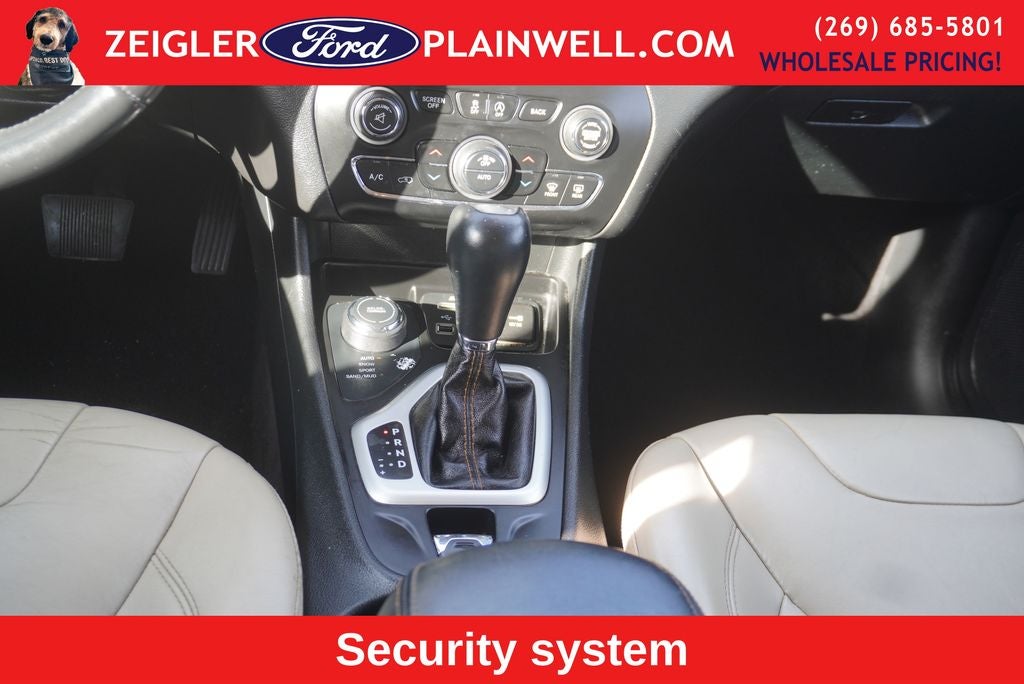 2016 Jeep Cherokee Limited 4x4 Navigation Leather V6