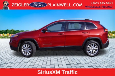 2016 Jeep Cherokee Limited 4x4 Navigation Leather V6