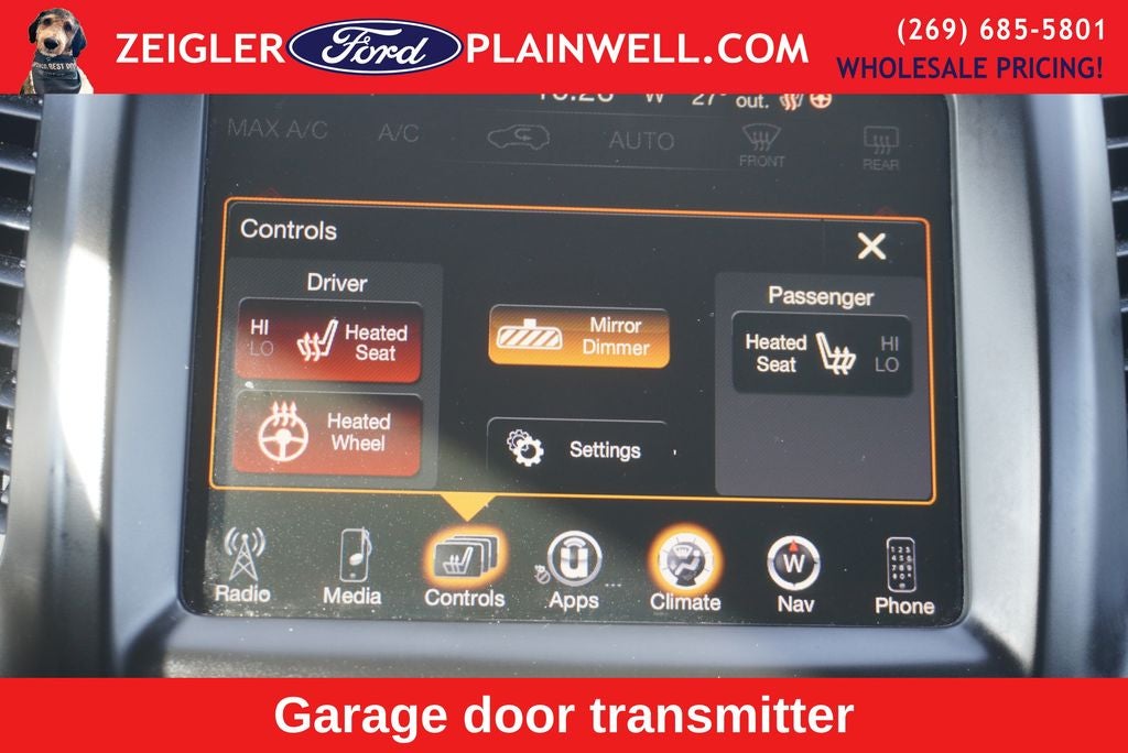 2016 Jeep Cherokee Limited 4x4 Navigation Leather V6