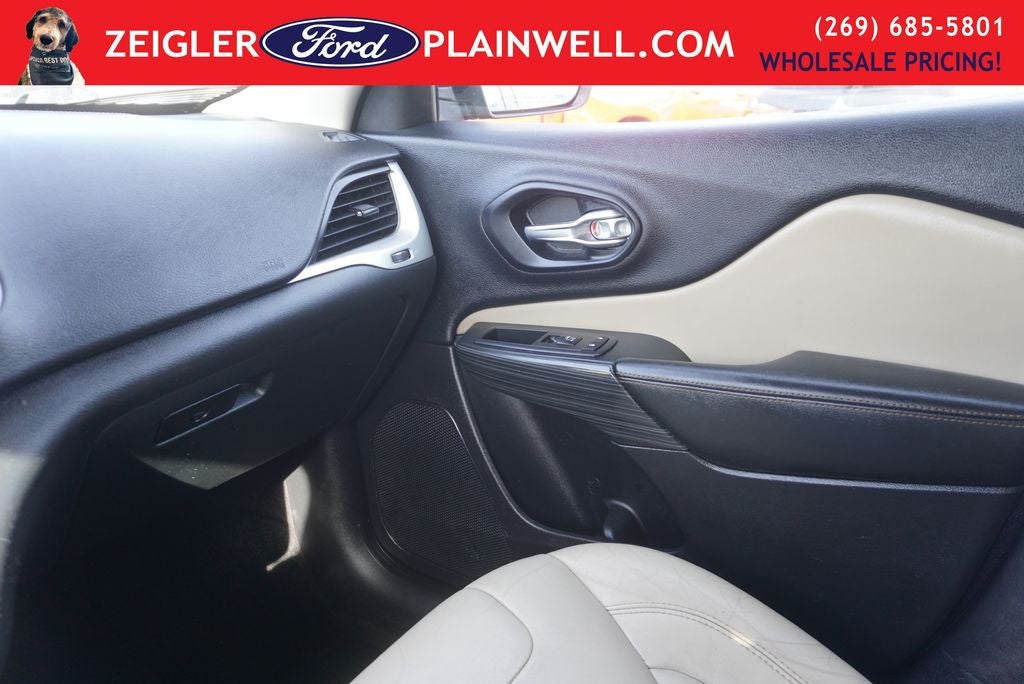 2016 Jeep Cherokee Limited 4x4 Navigation Leather V6