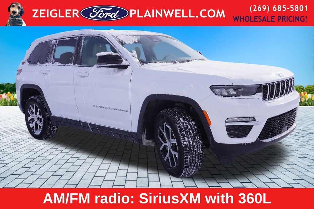 2024 Jeep Grand Cherokee Limited 4x4 Heated Leather Navigation Rear Camera