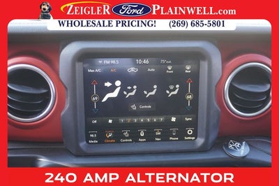 2020 Jeep Gladiator Rubicon V6 Navigation w/8.4" Display Keyless Entry Safety
