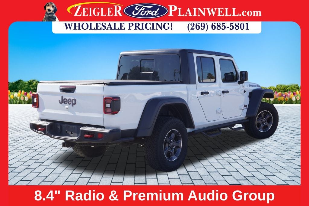 2020 Jeep Gladiator Rubicon V6 Navigation w/8.4" Display Keyless Entry Safety
