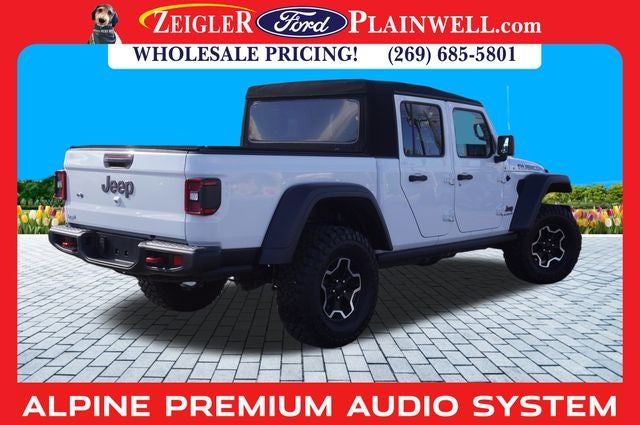 2021 Jeep Gladiator Rubicon 3.6 L V6 Sunrider Top Alpine Audio Rear
