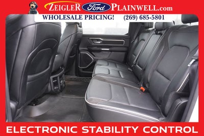 2023 RAM 1500 Laramie CREW CAB 4x4 Navigation Heated Front Leather Heate