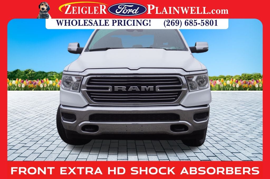 2023 RAM 1500 Laramie CREW CAB 4x4 Navigation Heated Front Leather Heate