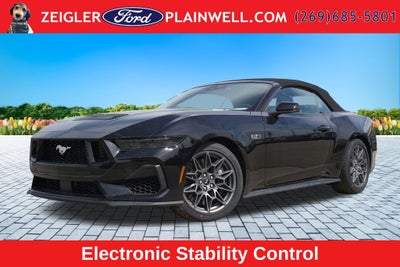 2025 Ford Mustang GT Premium CONVERTIBLE GT PERFORMANCE ACTIVE EXAUST MAGNARIDE