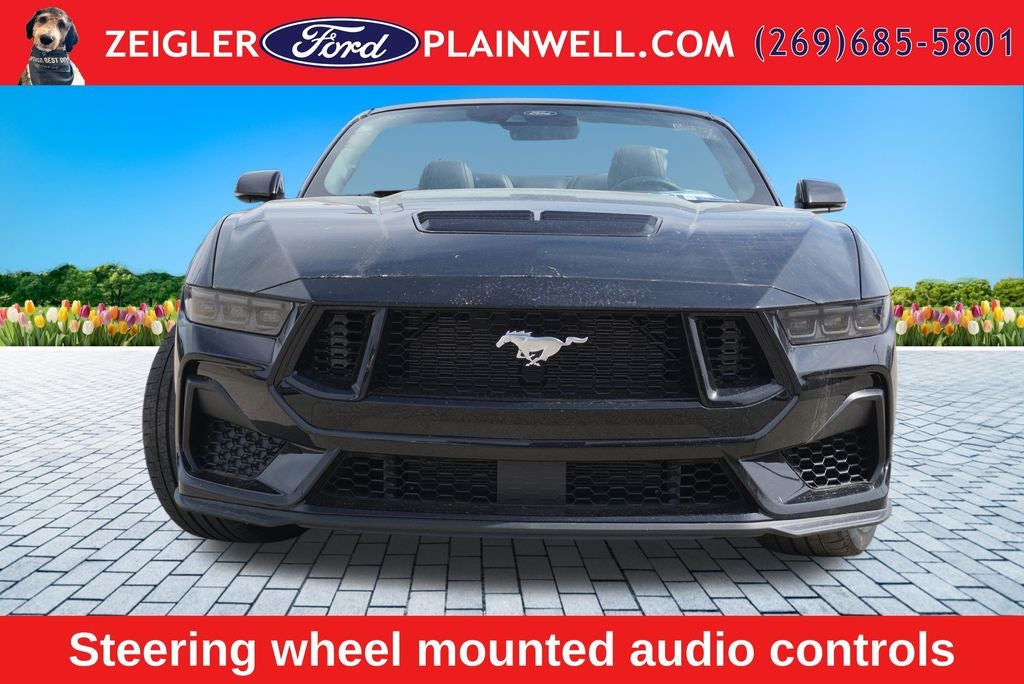 2025 Ford Mustang GT Premium CONVERTIBLE GT PERFORMANCE ACTIVE EXAUST MAGNARIDE
