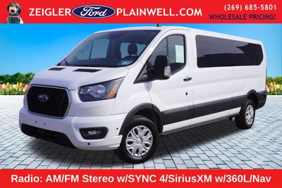 2024 Ford Transit-350 XLT 12 Passenger Bliss Co Pilot 360 R Camera