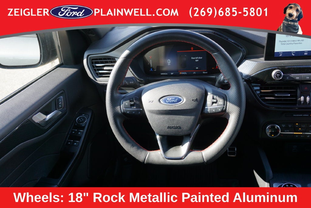 2023 Ford Escape ST-Line AWD Cold Weather Pkg Blis