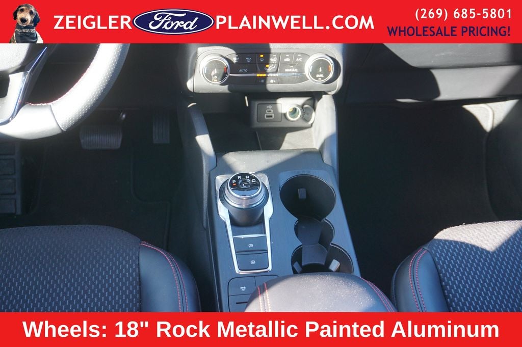 2025 Ford Escape ST-Line AWD ST Line Seats BLis Traffic Alert