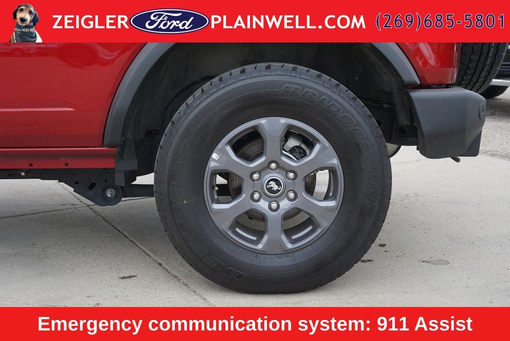 2025 Ford Bronco Big Bend 2.3 ECOBOOST 10 SPEED TRANS HARD TOP REMOTE START