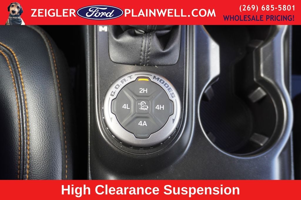 2022 Ford Bronco Badlands ADVANCED SASQUATCH MID HIG & LUX PKG LEATHER NAV