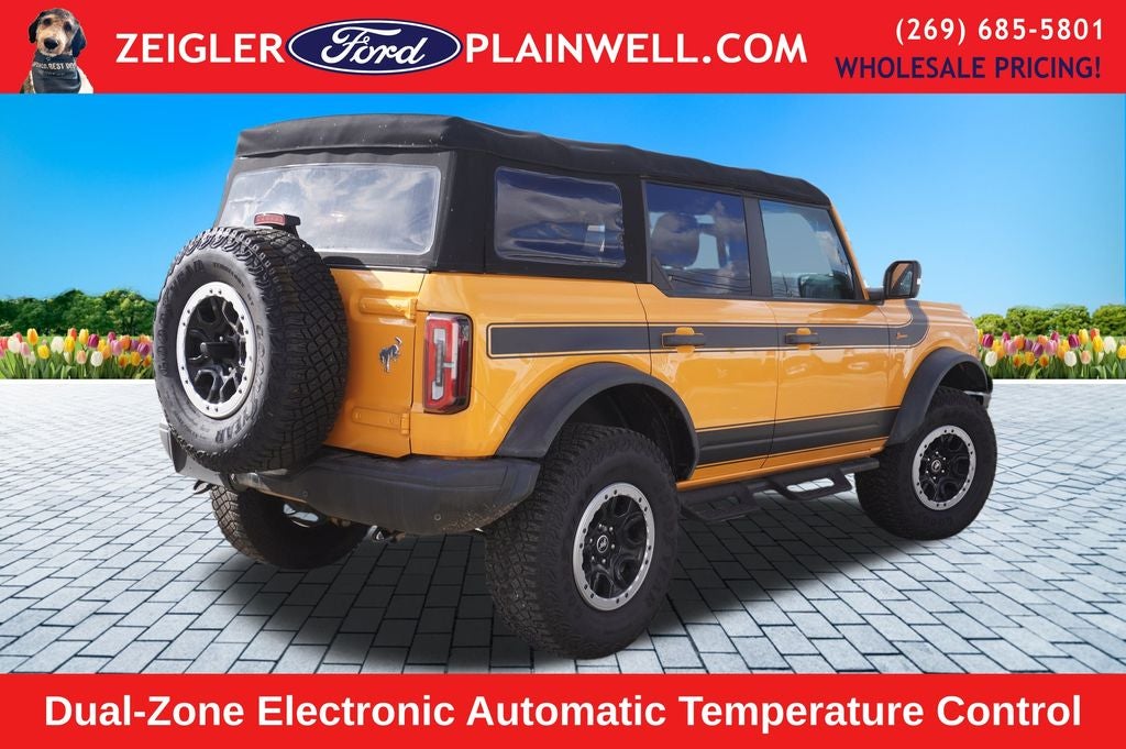 2022 Ford Bronco Badlands ADVANCED SASQUATCH MID HIG & LUX PKG LEATHER NAV