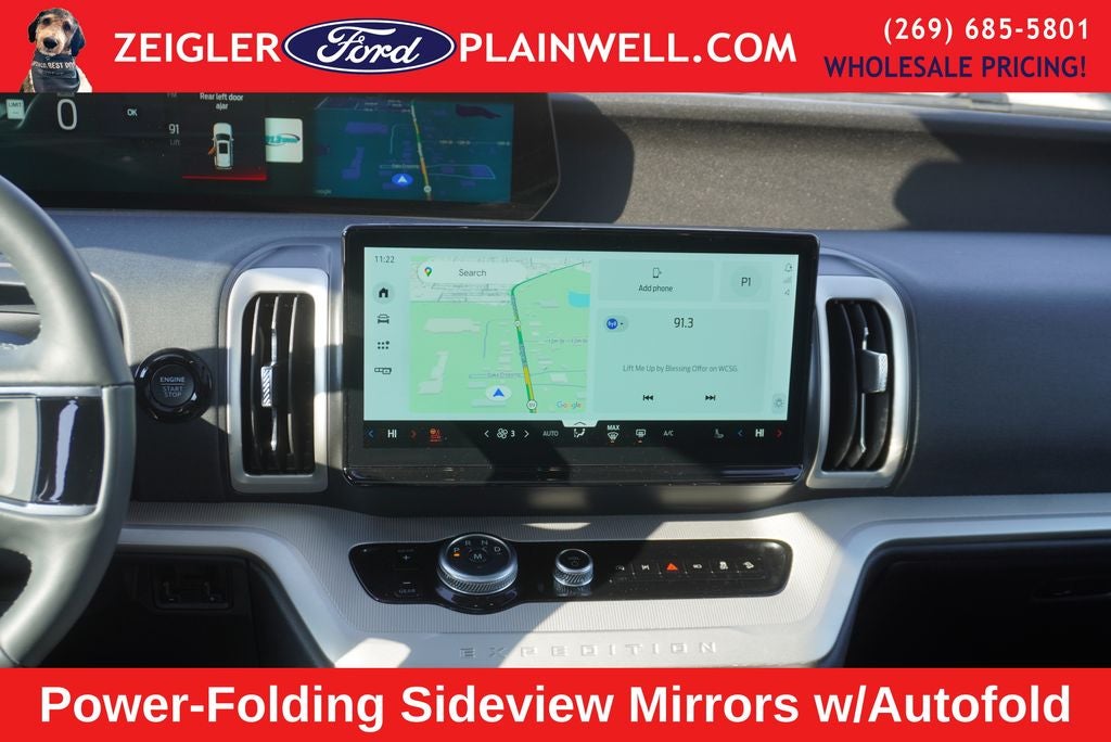 2025 Ford Expedition Max Active 4x4 Heated Leather Panoramic Moonroof Rear Camera