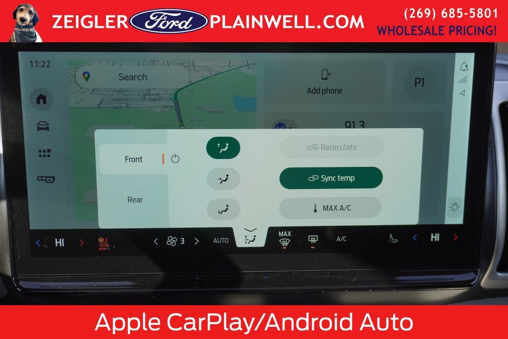 2025 Ford Expedition Max Active 4x4 Leather Panoramic Moonroof Leather Rear Camera