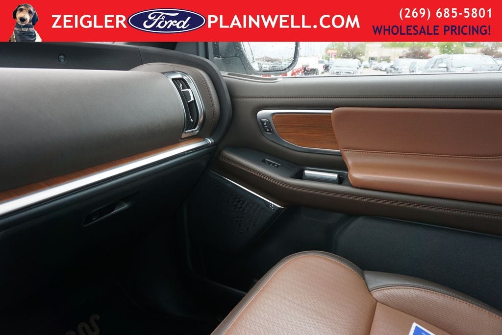 2025 Ford Expedition Max King Ranch MAX PANORAMIC VISTA ROOF POWER RUNNING BOARDS 360