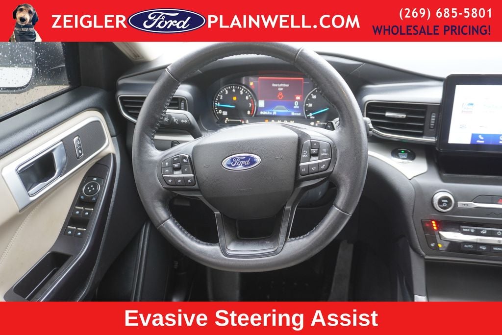 2020 Ford Explorer XLT 4x4 Panoramic Roof Navigation Leather Tow Pkg Sync