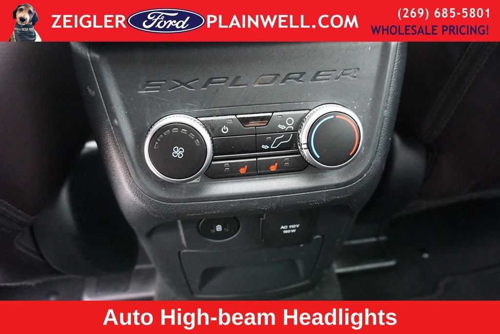 2025 Ford Explorer Platinum Lux Leather Pkg Panoramic Roof Co Pilot 360 21" Wh