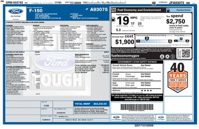 2018 Ford F-150 XLT Crew Cab 4x4 V6 3.5L Ecoboost Heated Seats