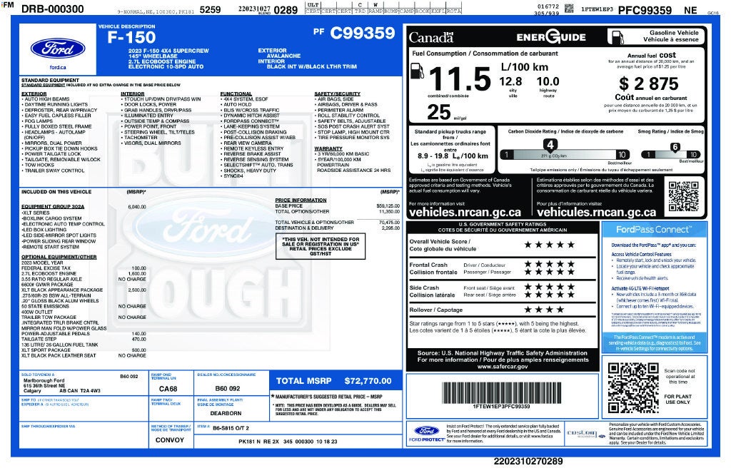 2023 Ford F-150 XL