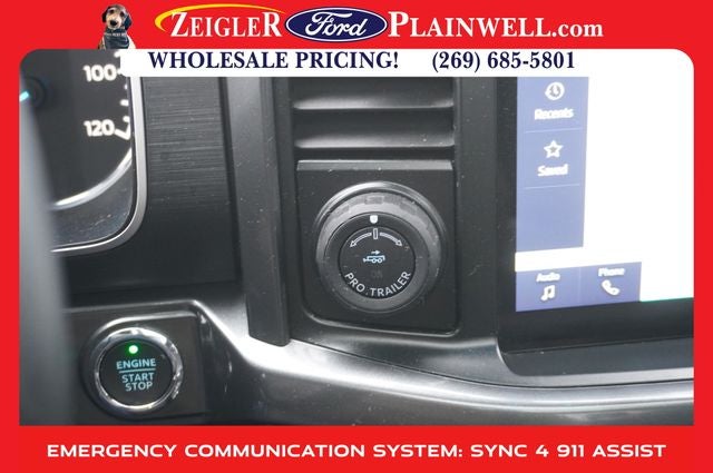 2023 Ford F-150 XLT Crew Cab 4x4 Twin Panel Roof Nav 20" Black Wheels